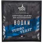 Дрожжи спиртовые "Bragman" "Vodka turbo yeast", 66 г